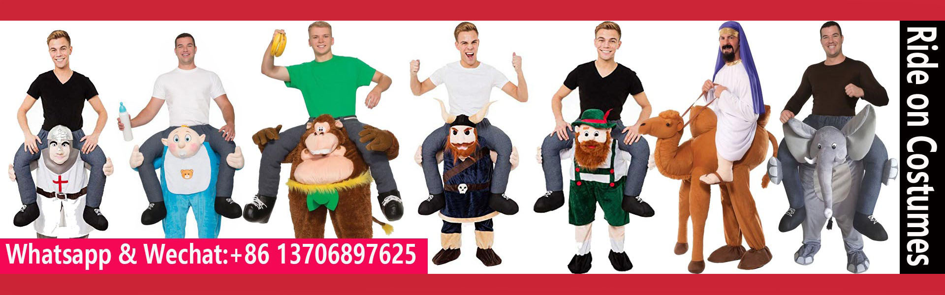 Ride on costumes wholesale